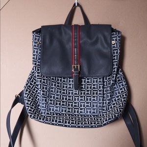 A Middle Size Tommy Hilfiger Backpack